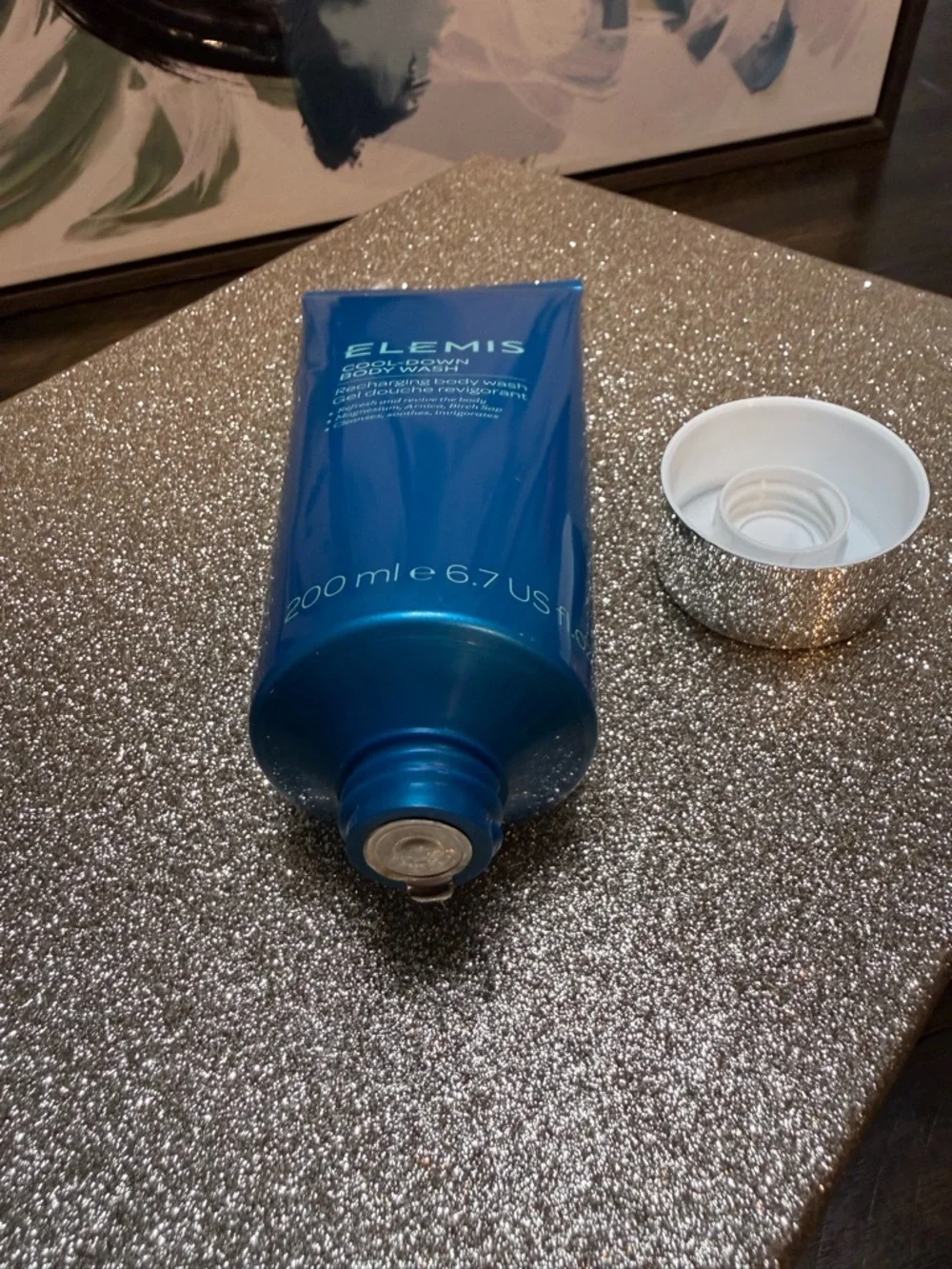 *NEW 6.7oz* ELEMIS Cool-Down Body Wash in Teal Tube